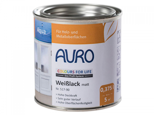 AURO COLOURS FOR LIFE Weilack, matt Nr. 517-90